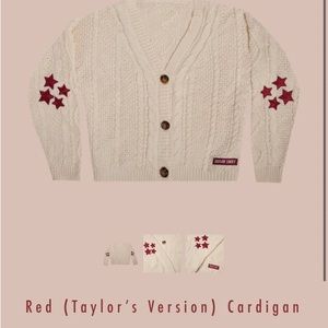 Taylor Swift Red Cardigan